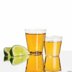 Drinkware by "Anniversary" Shop -Drinkware by "Anniversary" Shop 1 oz clear plastic shot glasses 2500 glasses14274683 a01