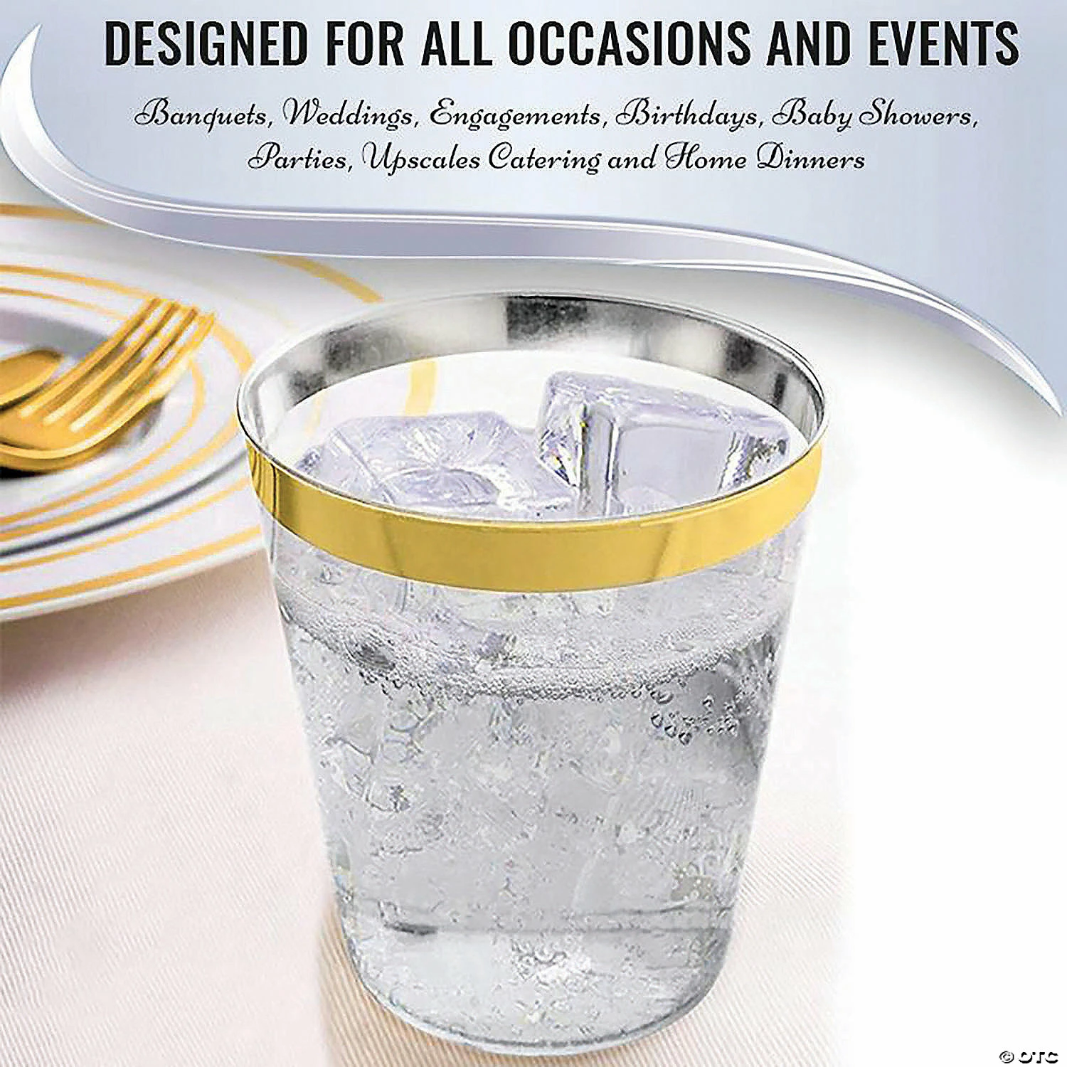 Buy β¨ 12 oz. Clear with Metallic Gold Rim Round Tumblers (240 Cups) π 7 Buy β¨ 12 oz. Clear with Metallic Gold Rim Round Tumblers (240 Cups) π - Image 5