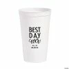 Budget 🎁 Best Day Ever Premium Personalized Plastic Tumblers - 50 Ct. 🎉
