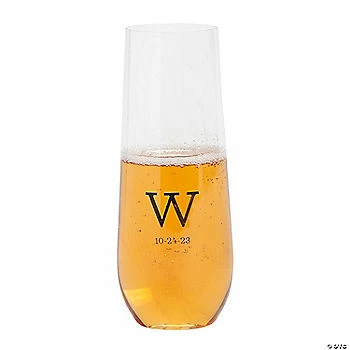 Best reviews of π Personalized Monogram Stemless Plastic Champagne Flutes - 48 Ct. π 3 Best reviews of π Personalized Monogram Stemless Plastic Champagne Flutes - 48 Ct. π