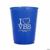 Deals 🤩 Bulk Personalized I Love VBS Plastic Stadium Cups - 50 Pc. 🔥 -Drinkware by "Anniversary" Shop 14105785