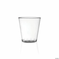 Wholesale ⭐ 2 oz. Clear Round Plastic Disposable Shot Glasses (1200 Glasses) 💯