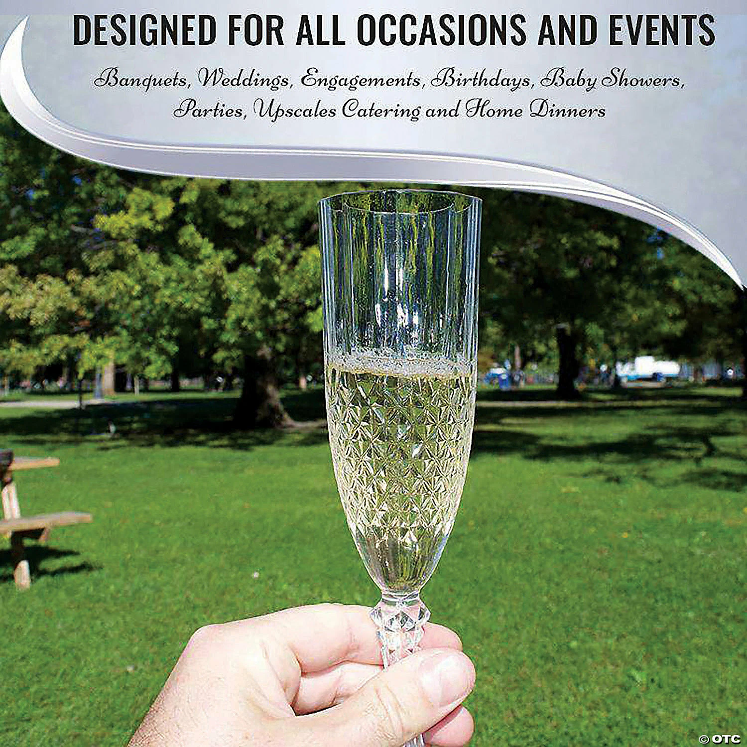 Flash Sale π 8 oz. Crystal Cut Plastic Champagne Flutes (16 Glasses) π 7 Flash Sale π 8 oz. Crystal Cut Plastic Champagne Flutes (16 Glasses) π - Image 5