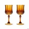 Best deal 👏 Patterned Plastic Wine Glasses - 12 Ct. ✔️ -Drinkware by "Anniversary" Shop amber patterned plastic wine glasses 12 ct 14092170