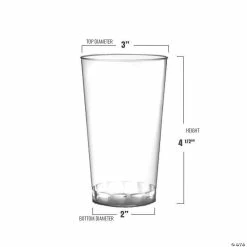 Coupon ⌛ Bulk Kaya Collection 12 oz. Crystal Clear Plastic Party Cups - 600 Pc. ⭐ -Drinkware by "Anniversary" Shop bulk kaya collection 12 oz crystal clear plastic party cups 600 pc 14144768 a02