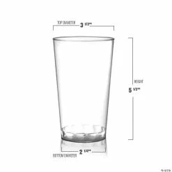 Brand new 🥰 Bulk Kaya Collection 16 oz. Crystal Clear Tall Plastic Iced Tea Cups - 500 Pc. ⭐ -Drinkware by "Anniversary" Shop bulk kaya collection 16 oz crystal clear tall plastic iced tea cups 500 pc 14144767 a02