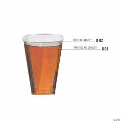 Flash Sale ⭐ Bulk Kaya Collection 8 oz. Clear Square Plastic Cups - 336 Pc. 😀 -Drinkware by "Anniversary" Shop bulk kaya collection 8 oz clear square plastic cups 336 pc 14144758 a03