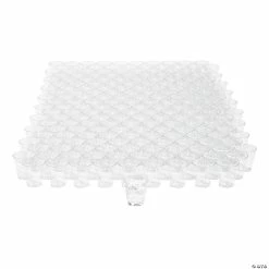 Promo 😍 Bulk Silver Glitter Plastic Shot Glasses - 200 Pc. 💯