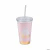 Deals ✨ Cheers Tumbler with Lid & Straw 😉