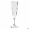 Flash Sale ✔️ Patterned Plastic Champagne Flutes - 12 Ct. 🥰