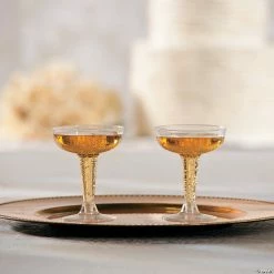 Brand new 👏 Clear Plastic Champagne Glasses - 20 Ct. 🤩 -Drinkware by "Anniversary" Shop clear plastic champagne glasses 20 ct 12 2152i a02