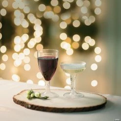 Brand new 👏 Clear Plastic Champagne Glasses - 20 Ct. 🤩 -Drinkware by "Anniversary" Shop clear plastic champagne glasses 20 ct 12 2152i a03