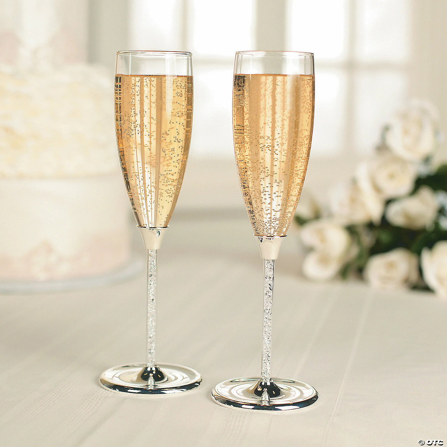 Discount โ Crystalline Wedding Toasting Glass Champagne Flutes - 2 Ct. ๐ฅฐ 4 Discount โ Crystalline Wedding Toasting Glass Champagne Flutes - 2 Ct. ๐ฅฐ - Image 2