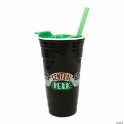 Budget ๐ฅฐ FRIENDSโข Central Perk Tumbler with Lid & Straw ๐ฏ