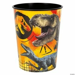 Best reviews of ๐ฏ Jurassic World 3: Dominionโข T-Rex & Velociraptor Plastic Favor Tumbler ๐งจ