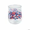 Promo 😍 Patriotic Confetti Plastic Tumblers - 6 Pc. 🎁 -Drinkware by "Anniversary" Shop patriotic confetti plastic tumblers 6 pc 13770327