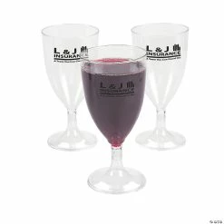 Brand new 🤩 Plastic Wine Glasses - 25 Ct. 🌟 -Drinkware by "Anniversary" Shop plastic wine glasses 25 ct 12 2502 ip