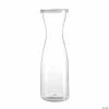 Best Pirce 🥰 Premium 35 oz. Clear Large Disposable Plastic Wine Carafes with Lids (12 Carafes) 👍 -Drinkware by "Anniversary" Shop premium 35 oz clear large disposable plastic wine carafes with lids 12 carafes14109085