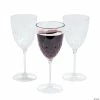 Coupon 😉 Premium Clear Crystal Plastic Wine Glasses - 8 Pc. 🌟 -Drinkware by "Anniversary" Shop premium clear crystal plastic wine glasses 8 pc 13815039