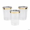 Best reviews of 😉 Premium Gold-Trim Clear Plastic Cups - 20 Pc. ✨ -Drinkware by "Anniversary" Shop premium gold trim clear plastic cups 20 pc 13764201