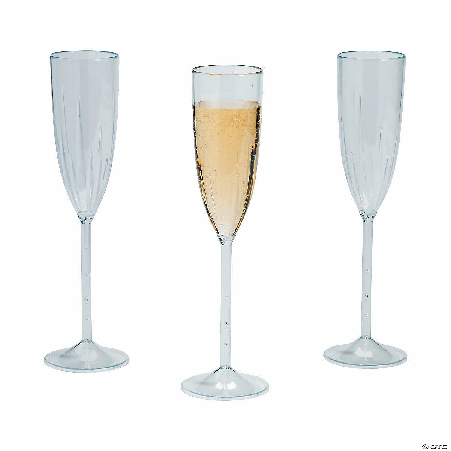 Cheap โ๏ธ Premium Plastic Etched Champagne Flutes - 25 Ct. ๐ฅ 3 Cheap โ๏ธ Premium Plastic Etched Champagne Flutes - 25 Ct. ๐ฅ