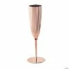 Wholesale 😍 Metallic Plastic Champagne Flutes - 12 Ct. 💯 -Drinkware by "Anniversary" Shop rose gold metallic plastic champagne flutes 12 ct 13948215