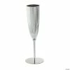 Best reviews of 🤩 Metallic Plastic Champagne Flutes - 12 Ct. ✔️ -Drinkware by "Anniversary" Shop silver metallic plastic champagne flutes 12 ct 13948217